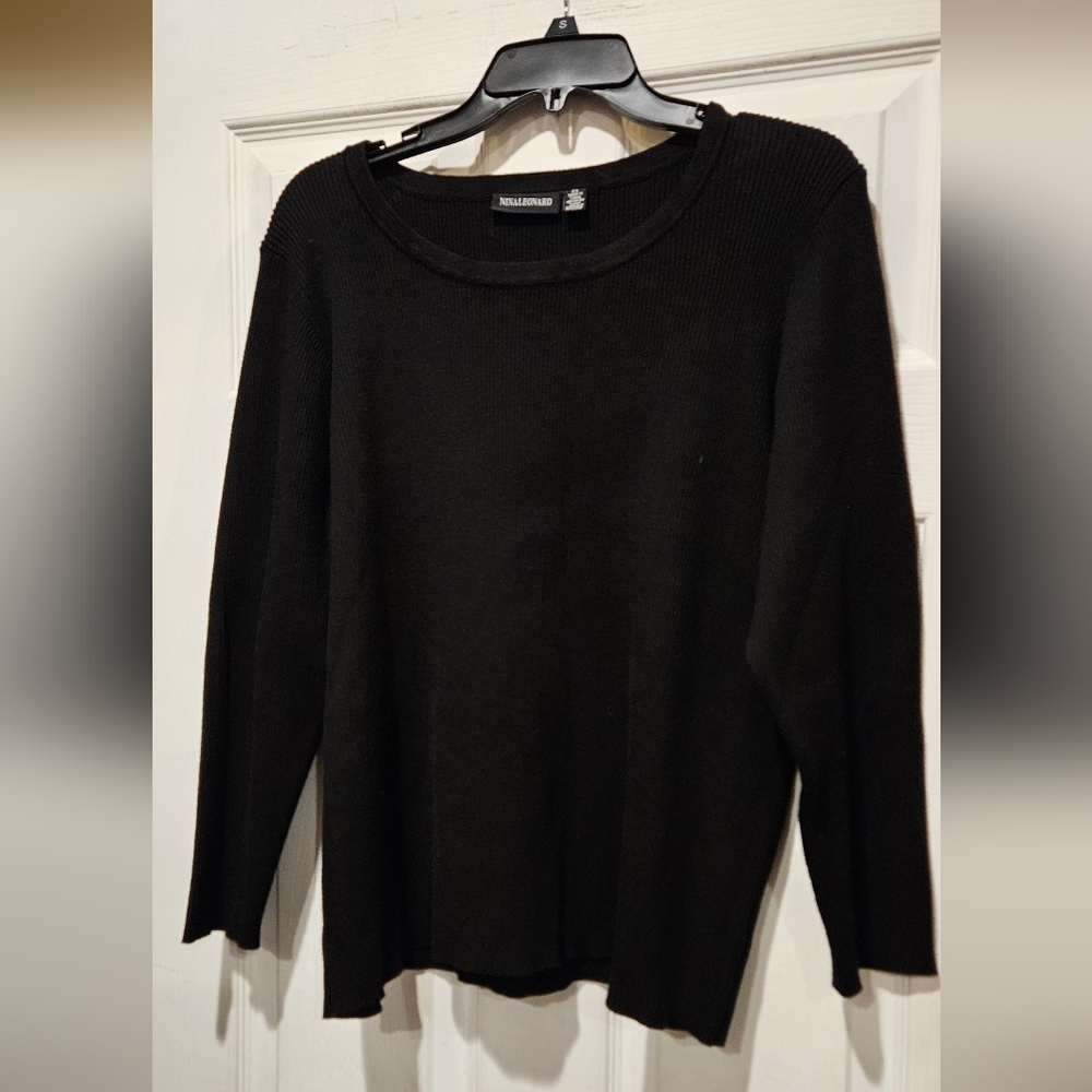 NINA LEONARD SWEATER